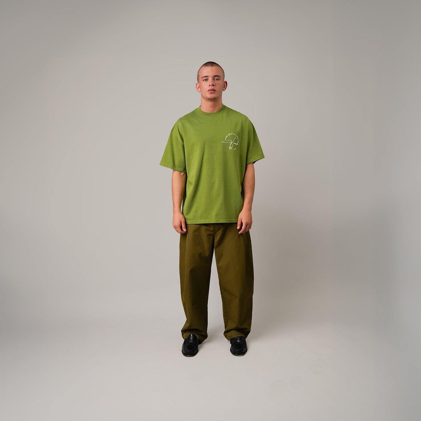 Olive Green Signature Tee