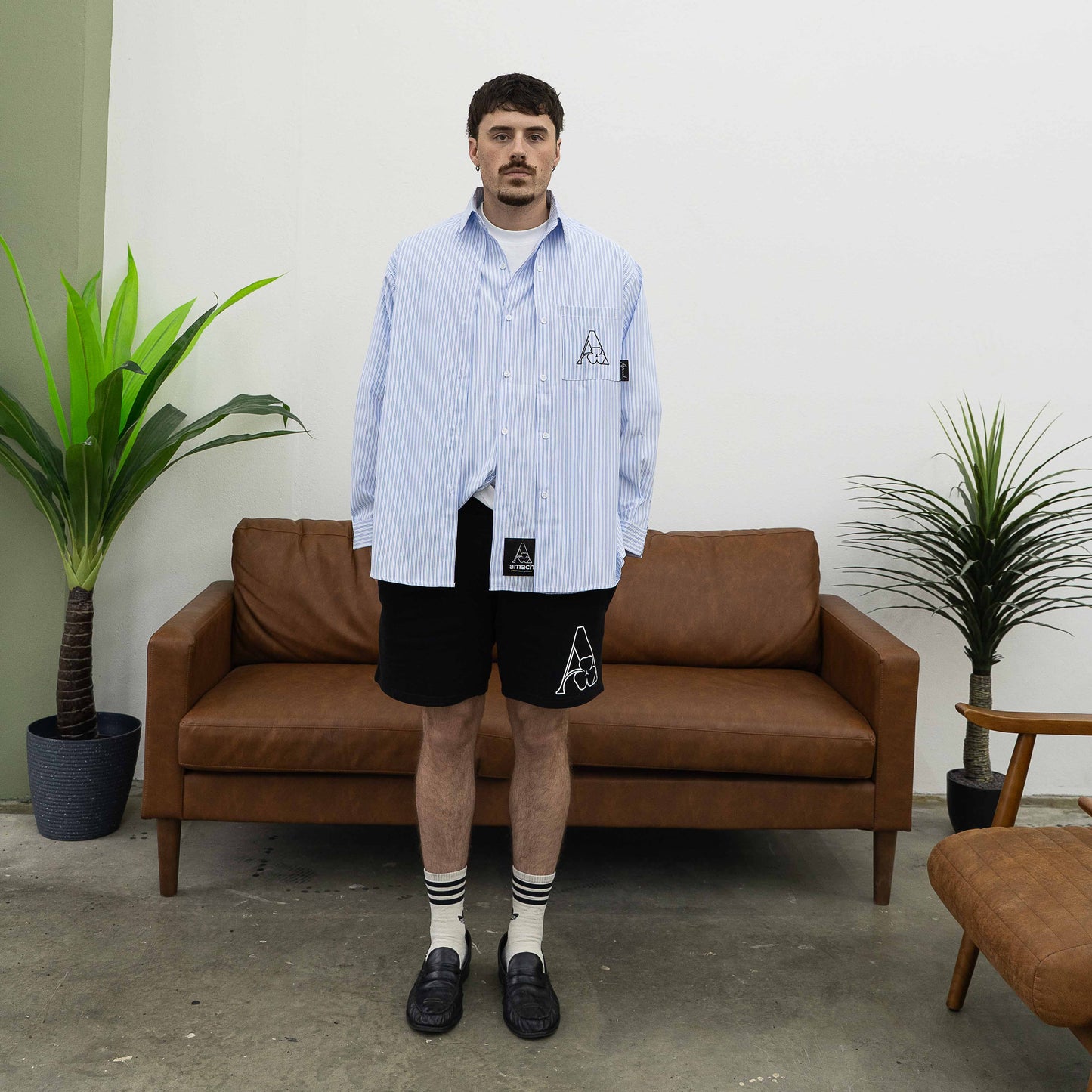 Rituals Long-sleeve Blue Shirt