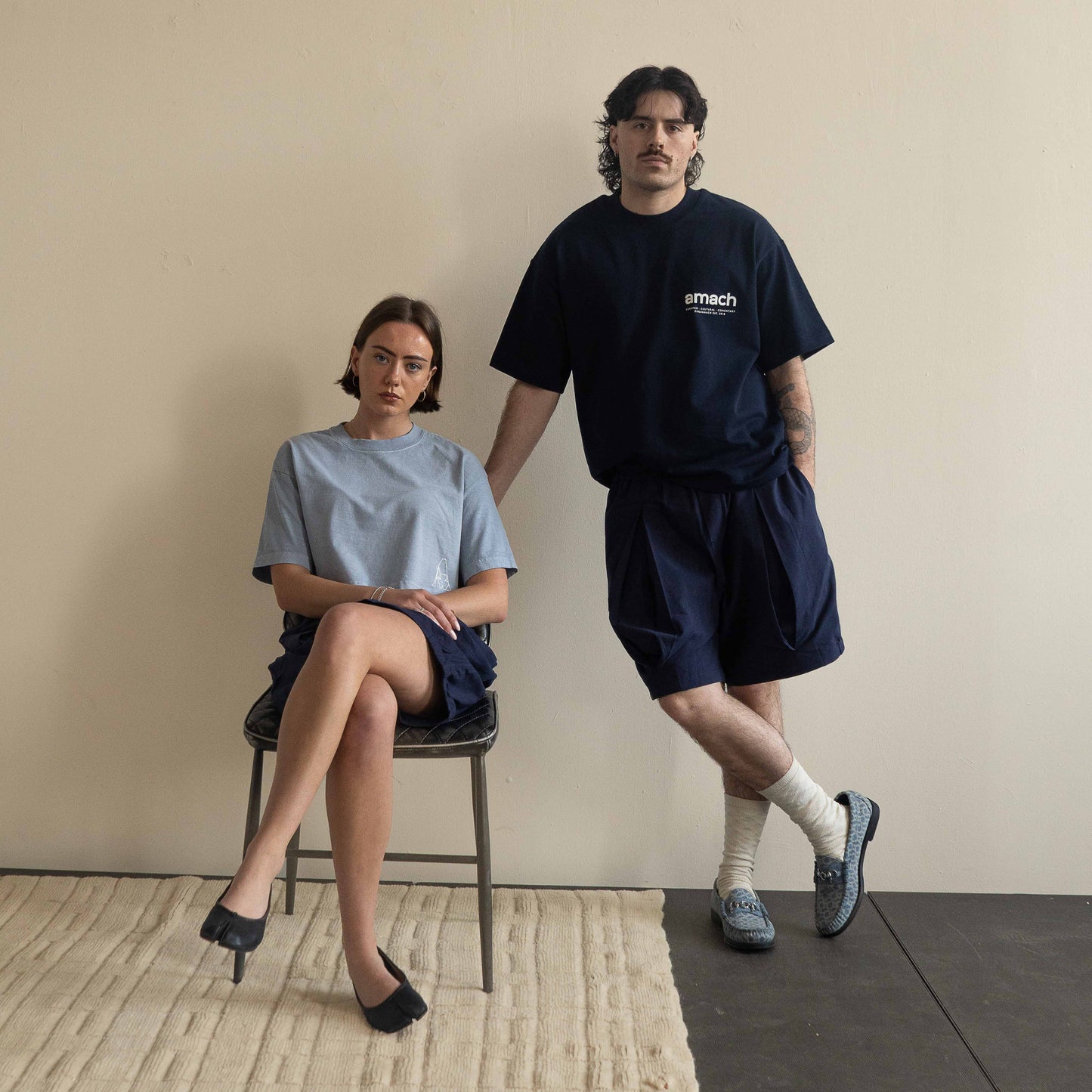 Core Mini-Logo T-shirt Navy