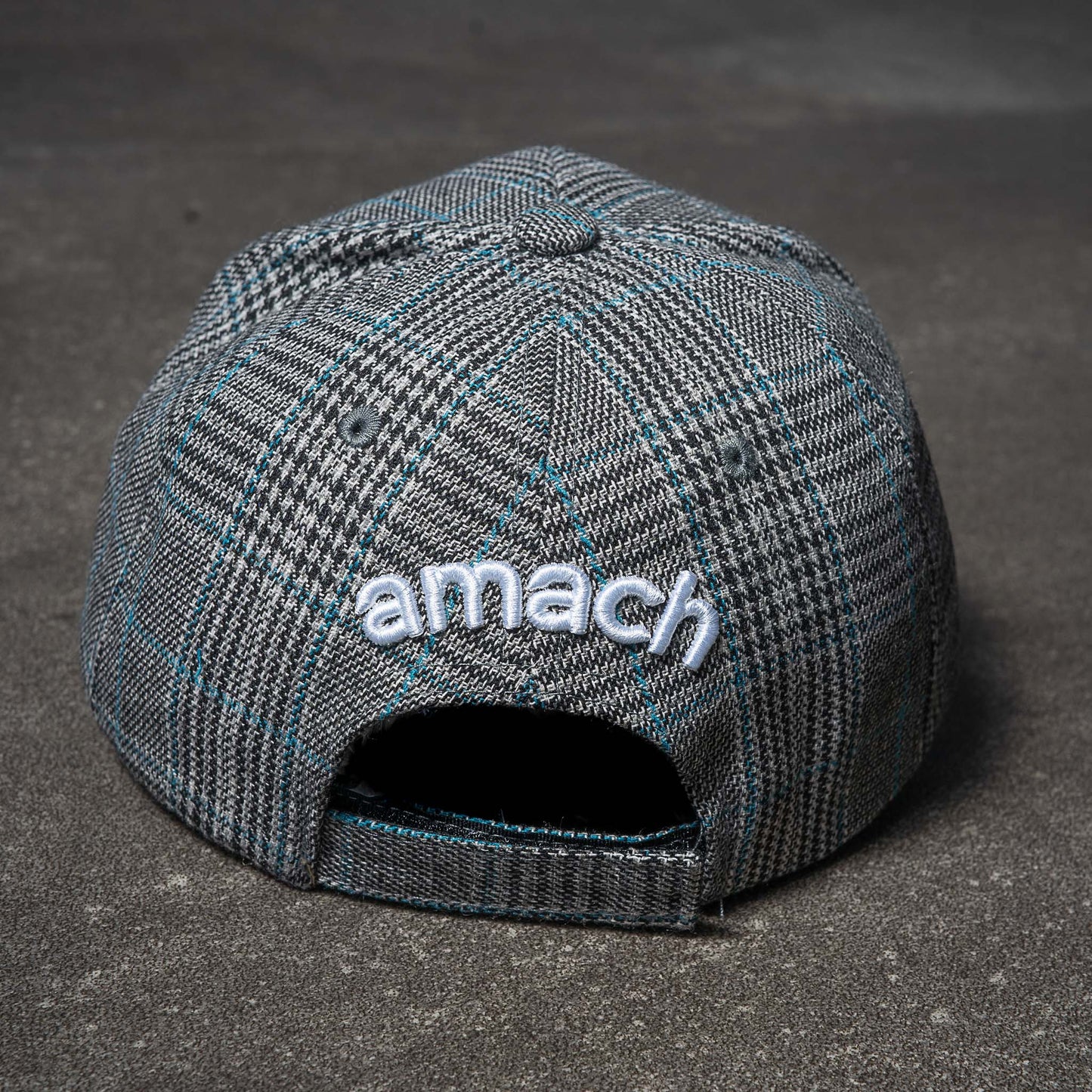 Plaid Cap Blue