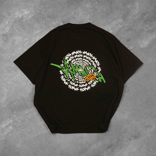 Black Radial Tee