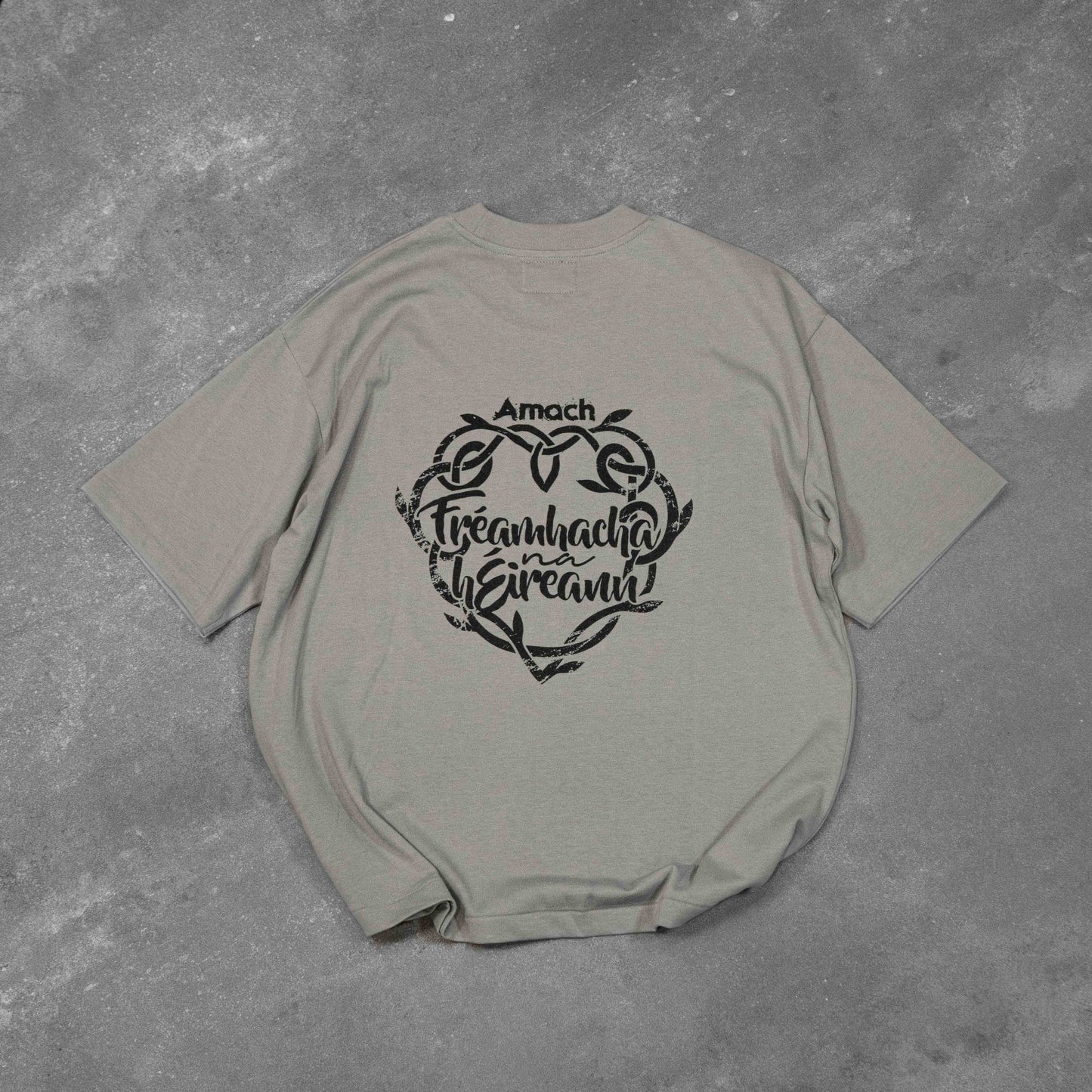 Grey Irish Roots Tee