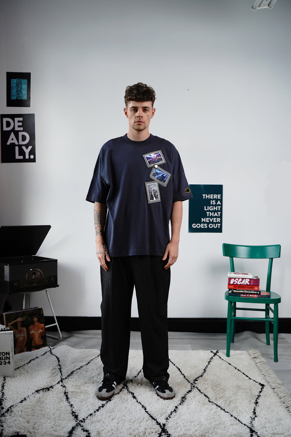 JIKA JIKA GREY TEE