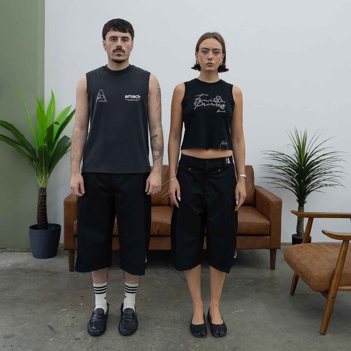 Core Sleeveless T-shirt Black