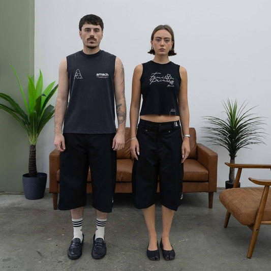 Core Sleeveless T-shirt Black