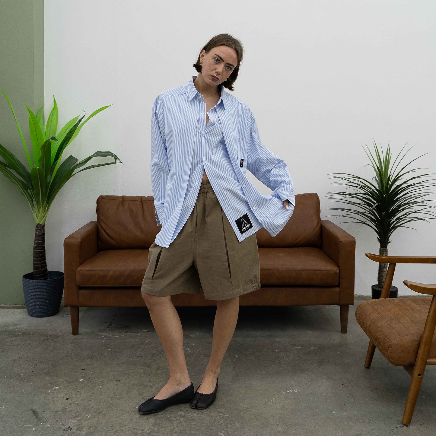 Rituals Long-sleeve Blue Shirt