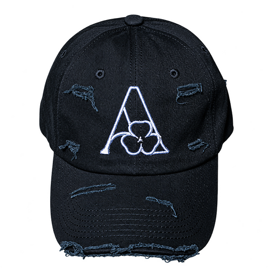 Distress Cap - Black