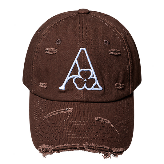 Distress Cap - Brown