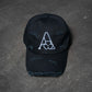 Distressed Cap Black