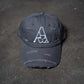Distressed Cap Grey