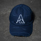 Distressed Cap Navy
