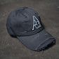 Distressed Cap Grey