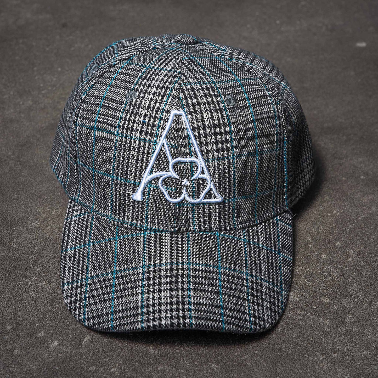 Plaid Cap Blue