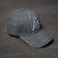 Plaid Cap Blue