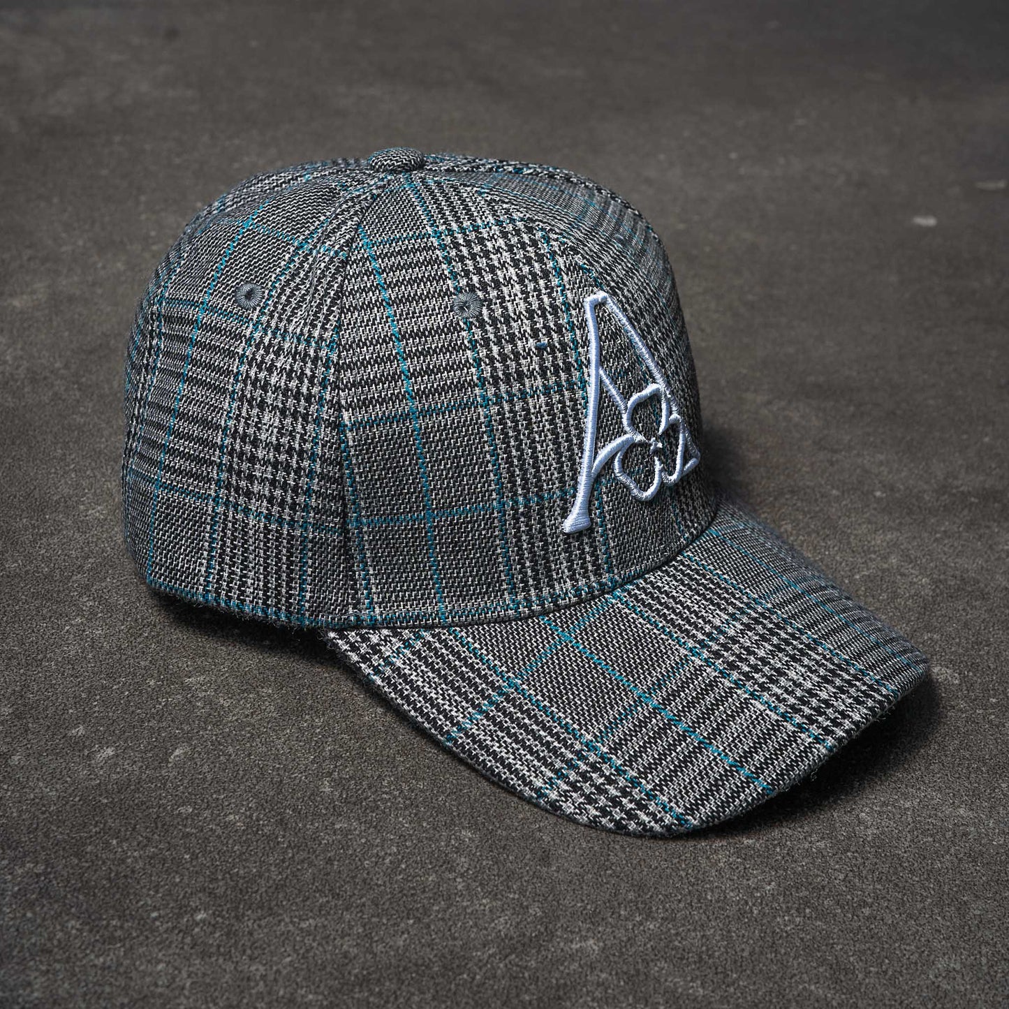 Plaid Cap Blue