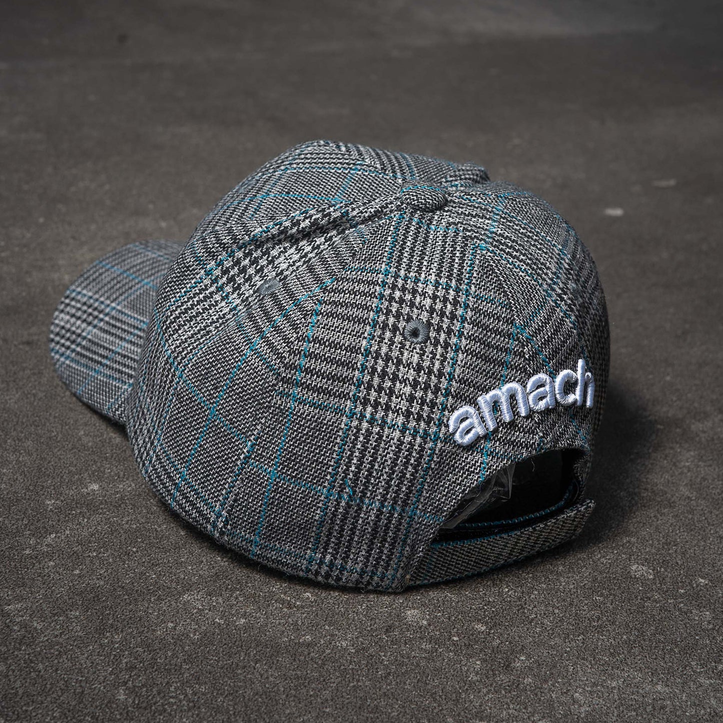 Plaid Cap Blue