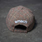Plaid Cap Brown