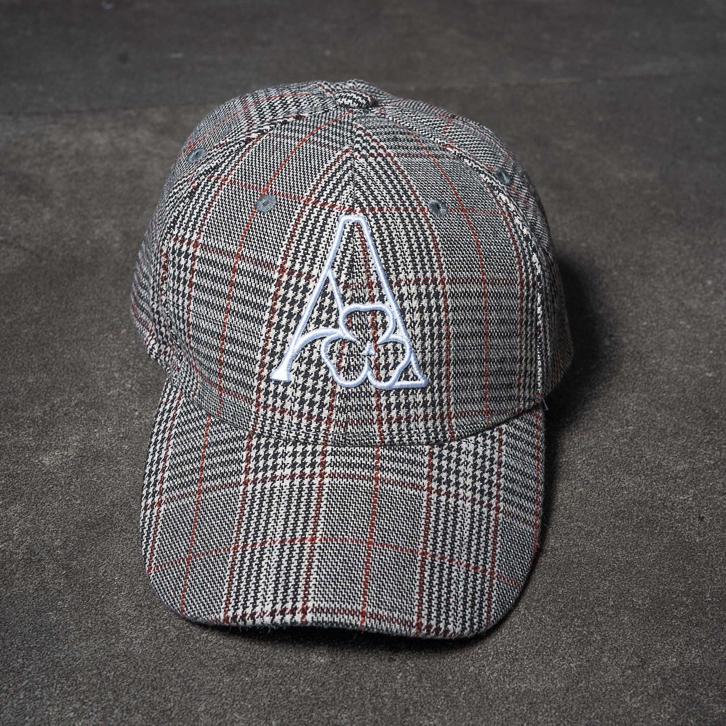 Plaid Cap Grey