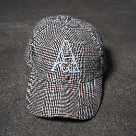 Plaid Cap Grey