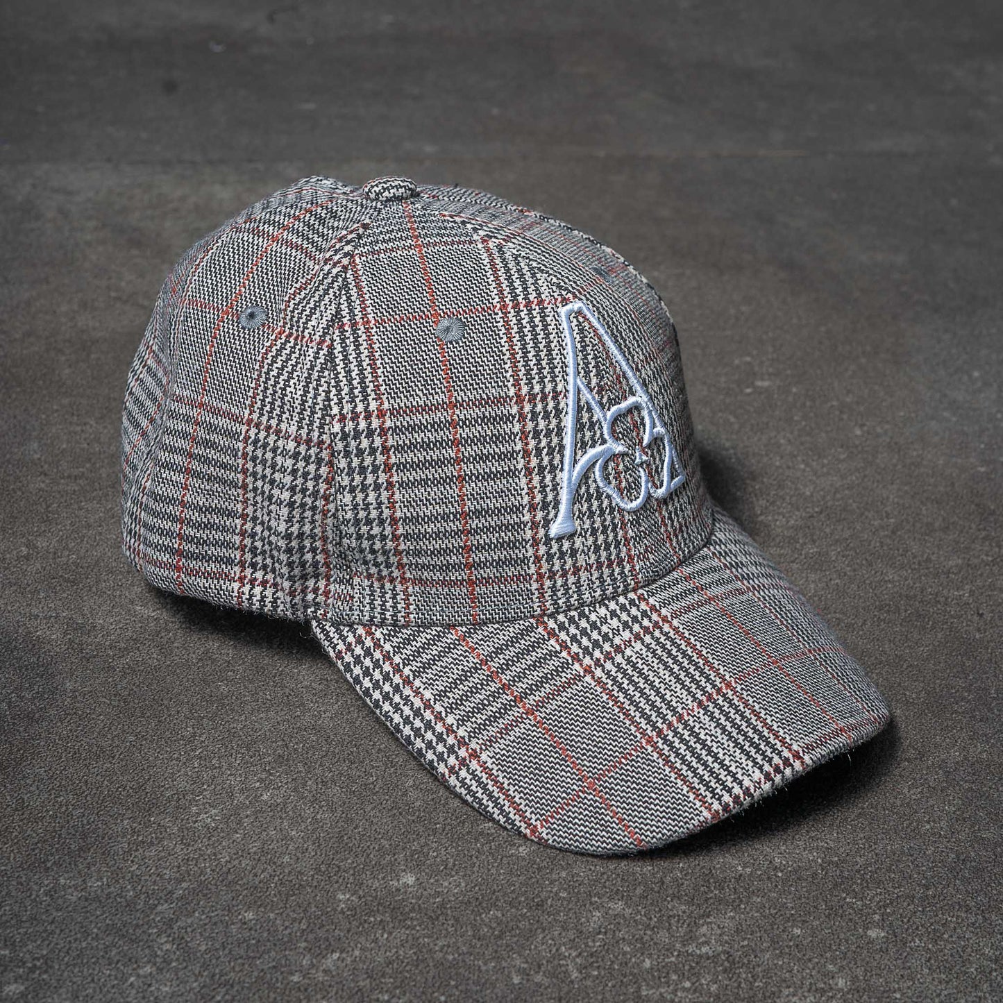 Plaid Cap Grey