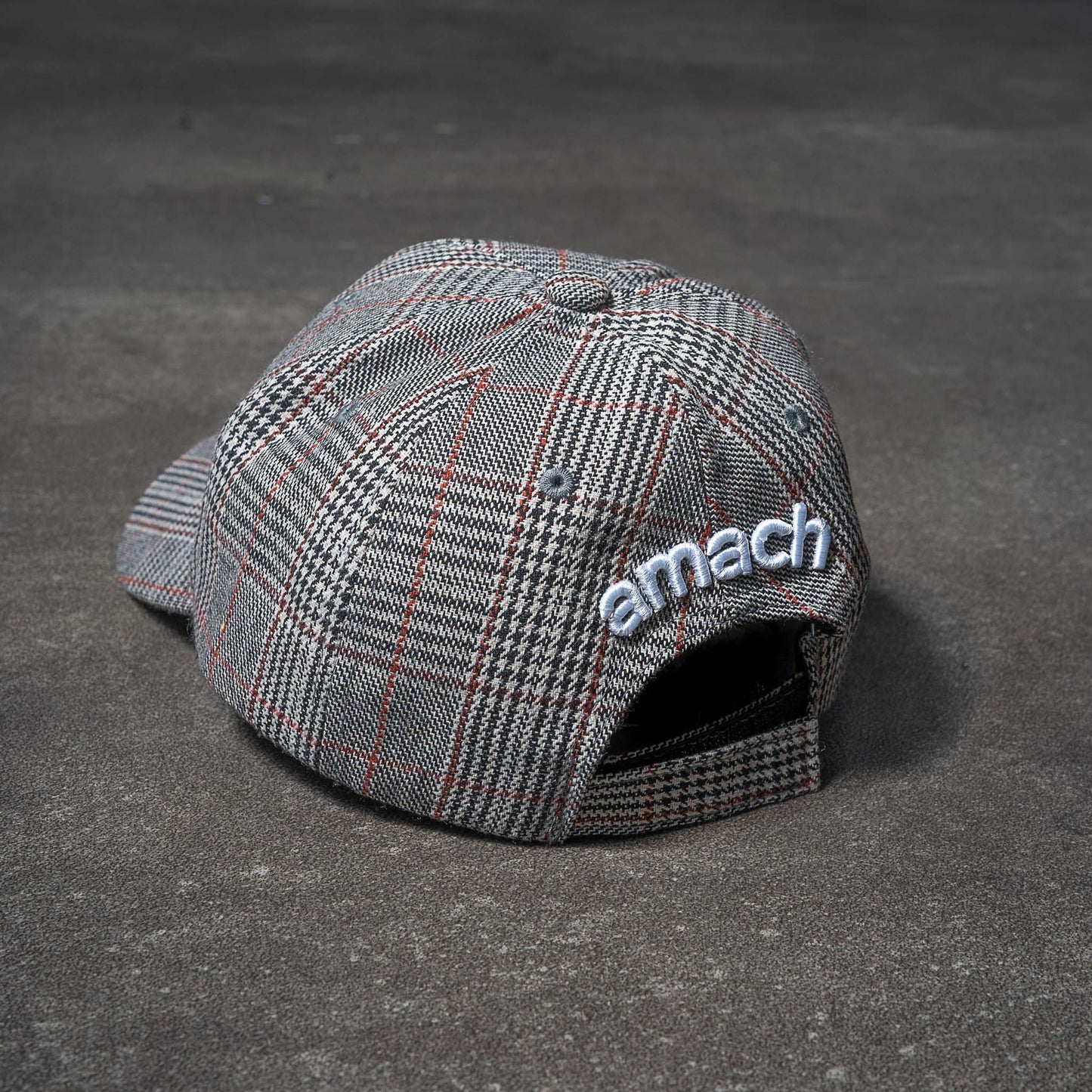 Plaid Cap Grey