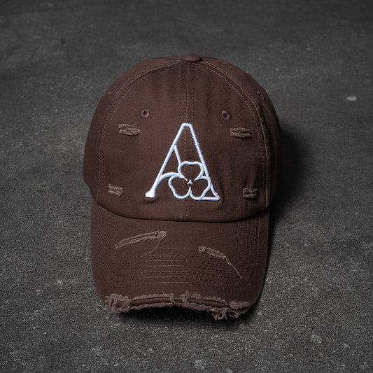 Distressed Cap Brown