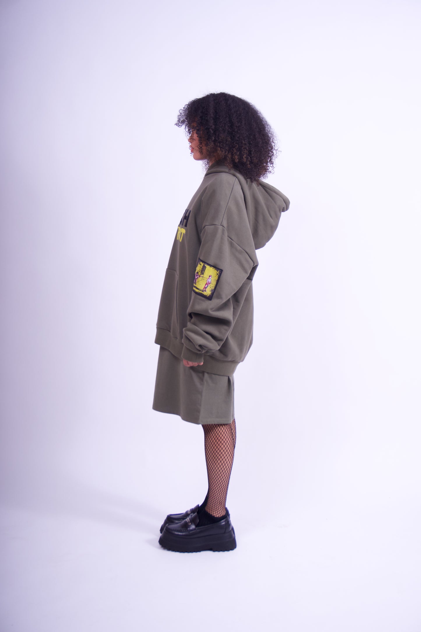 RIOT HOODIES OLIVE GREEN