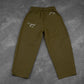 Olive Green Signature Trousers