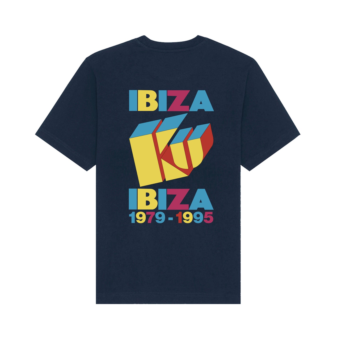 KU NAVY TEE