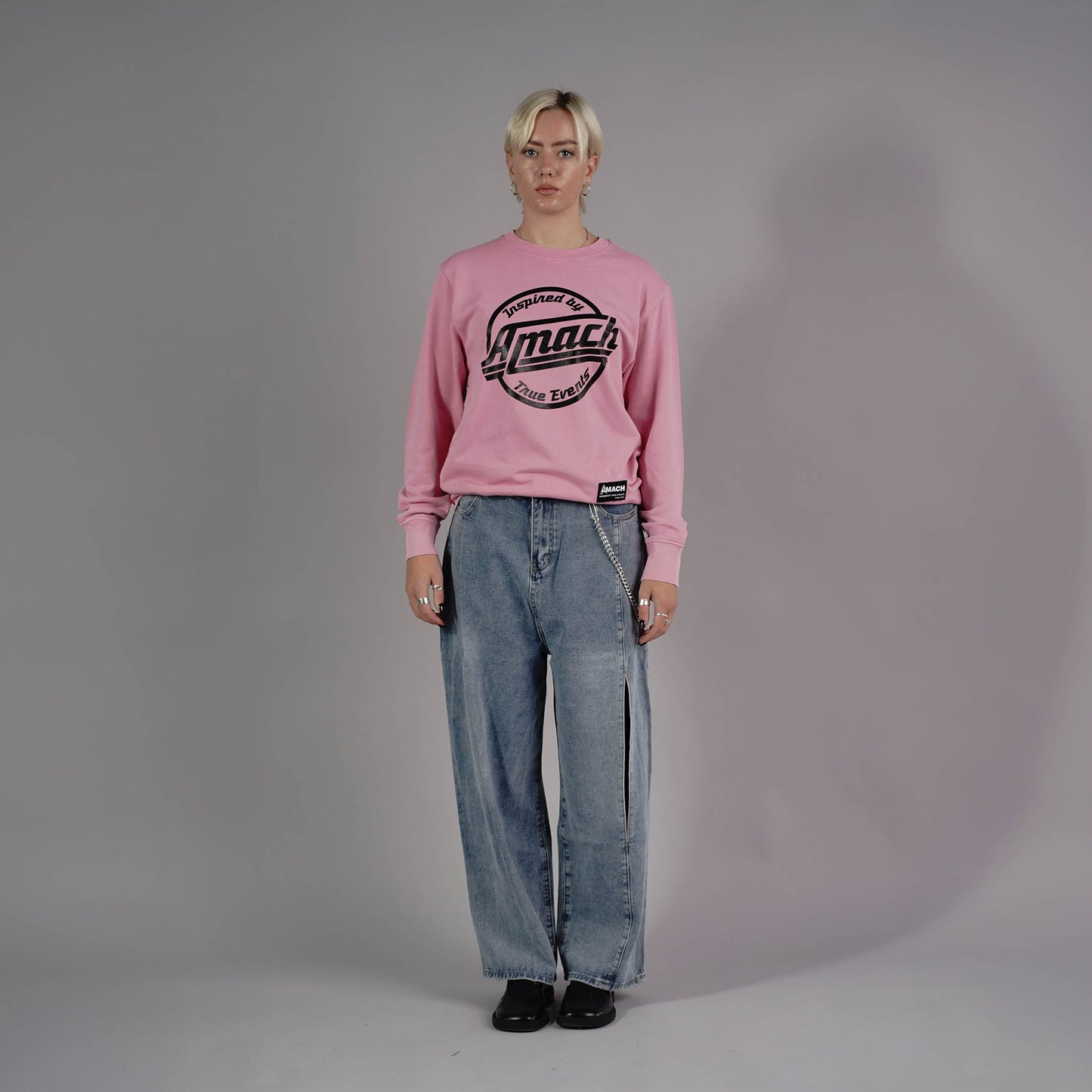 The Strokes Sweater Pink