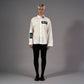 Existentialism Satin Shirt White