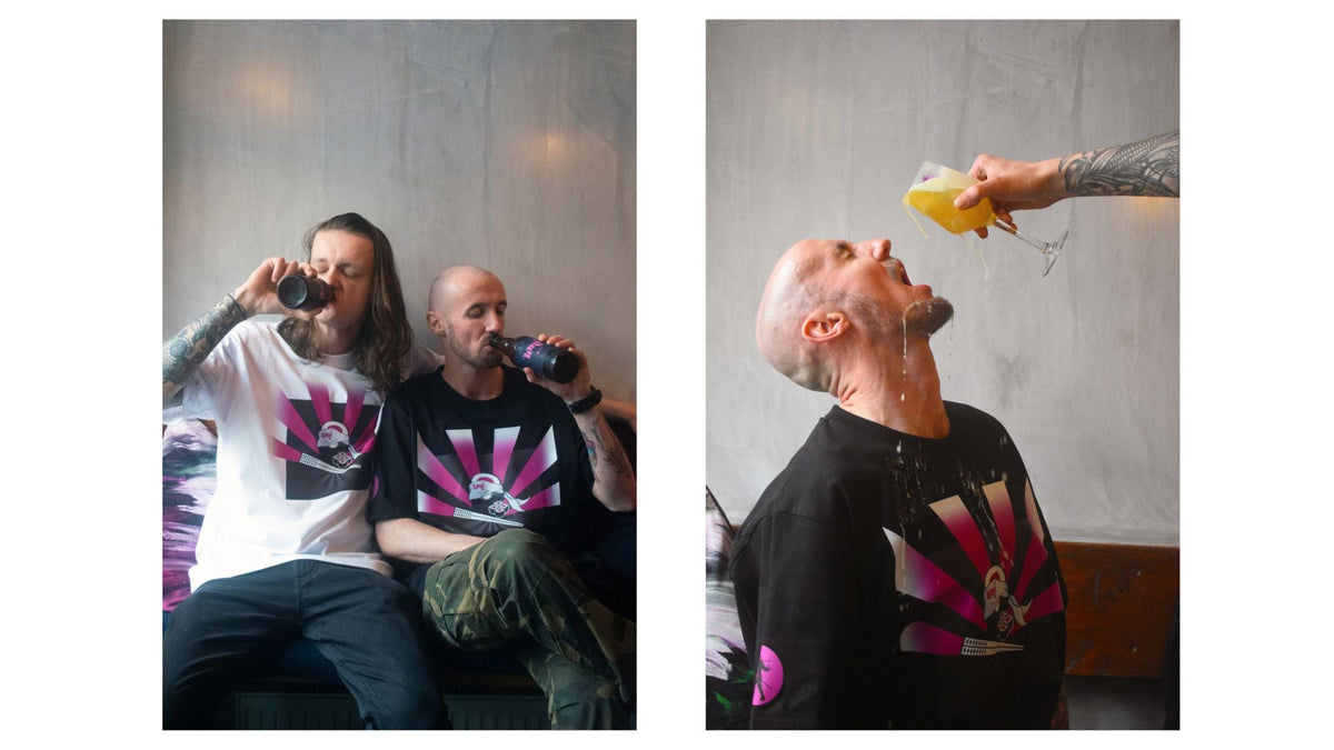 Friends of AMACH at a collaboration shoot